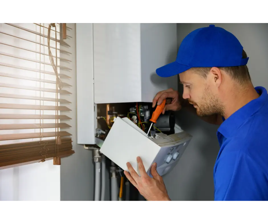 Réparation d'une chaudière électrique de marque De Dietrich