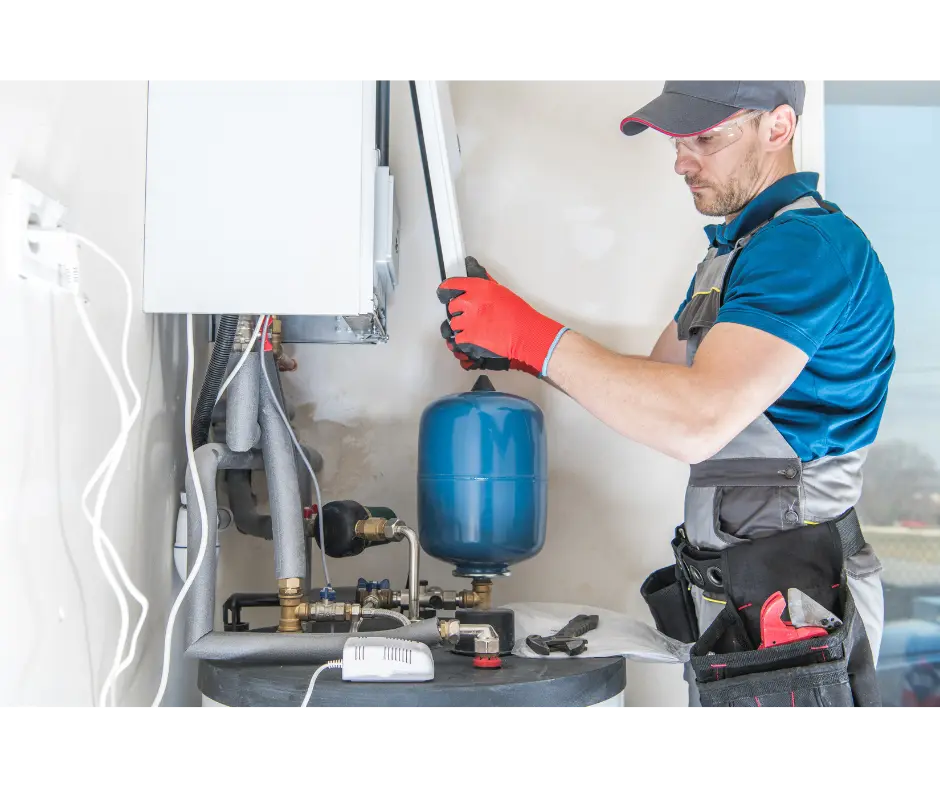 Réparation d'un chauffe-eau / chauffe-bain au gaz marque inconnue
