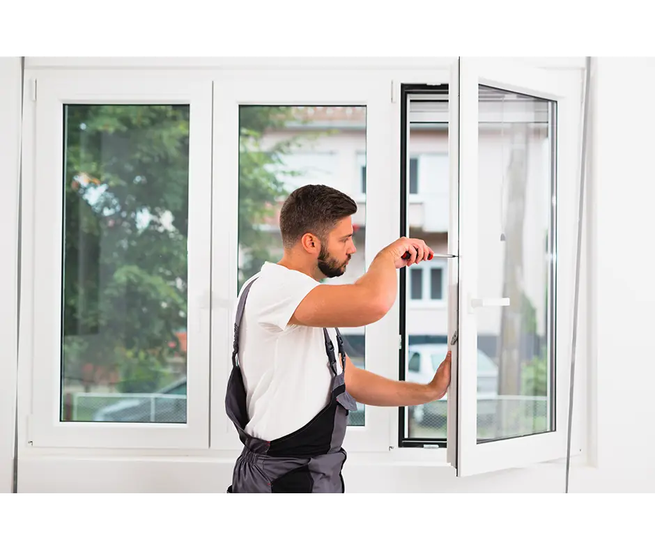 Réparation fenêtre PVC, aluminium ou bois