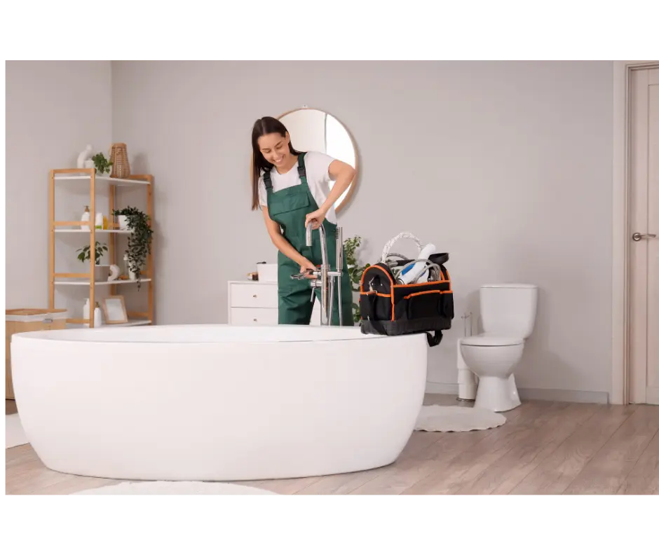 Problème invisible baignoire