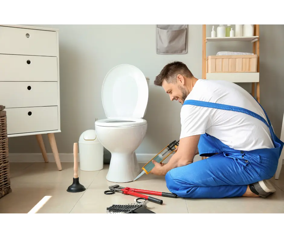 Scellement WC