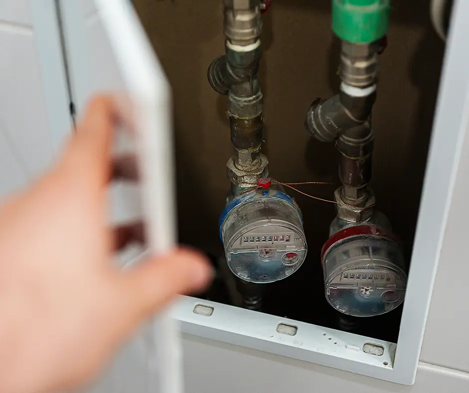 Coffrage d'un compteur eau / electrique / gaz