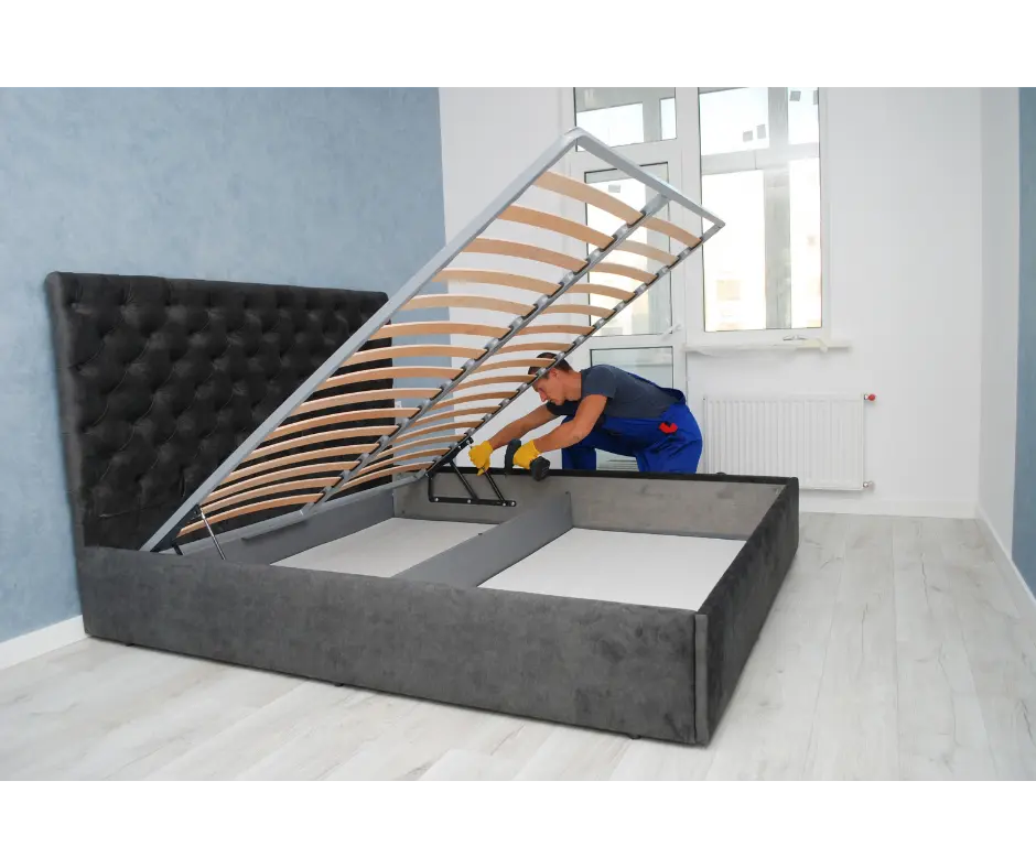 Montage d'un lit