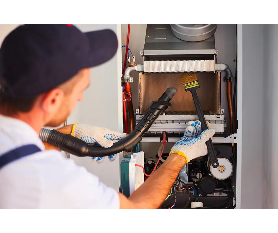 Ramonage de chaudière