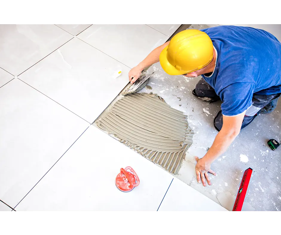 Dépose et pose de carrelage
