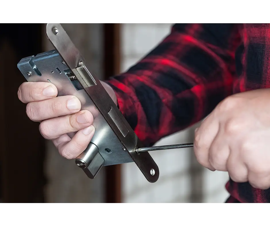 Pose d'une serrure 1-point standard